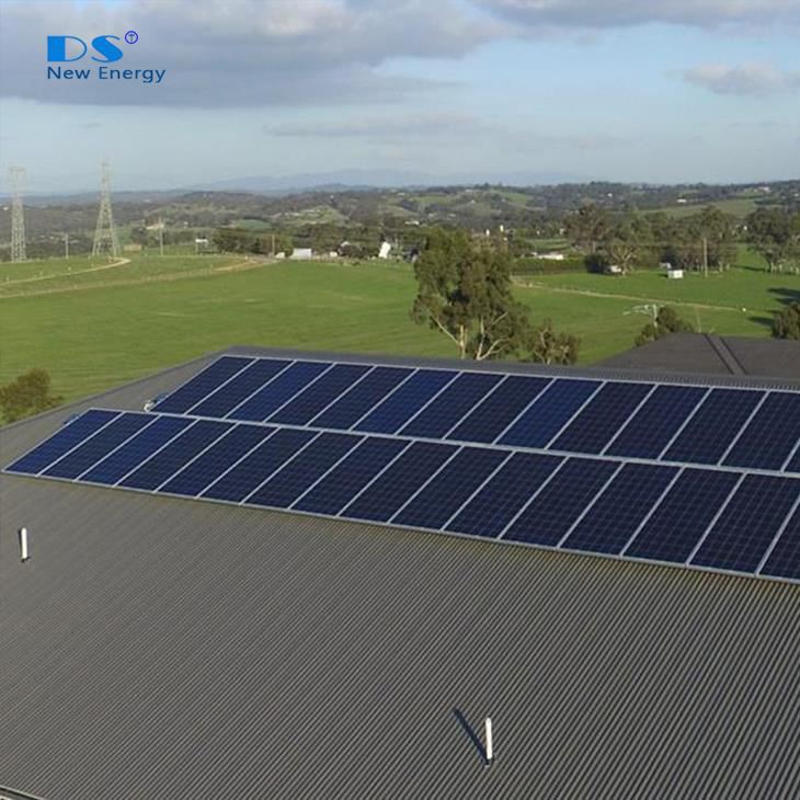 100kw Commercial On Grid Solar Power System